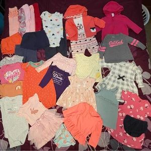 6-9 month baby girl lot